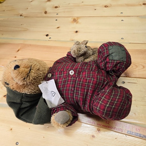 Vintage Boyds Bears Mohair Collection “Pooh” Teddy Plush Pajamas with Tag - Picture 10 of 11